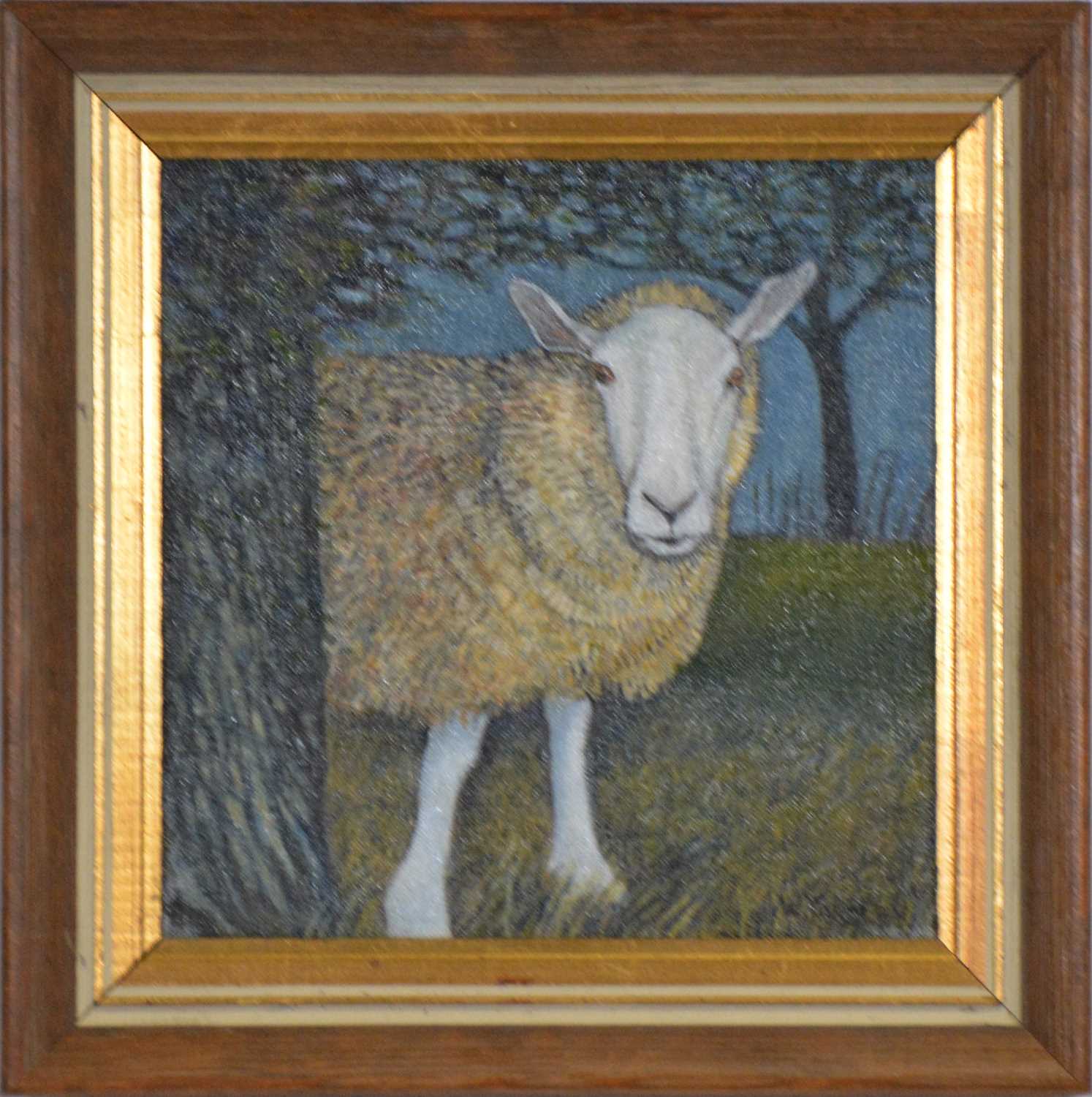 Bill Yardley, Portrait of a Ewe, - Image 2 of 2