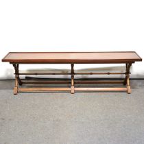 American elongated occasional table, by Brandt, Maryland