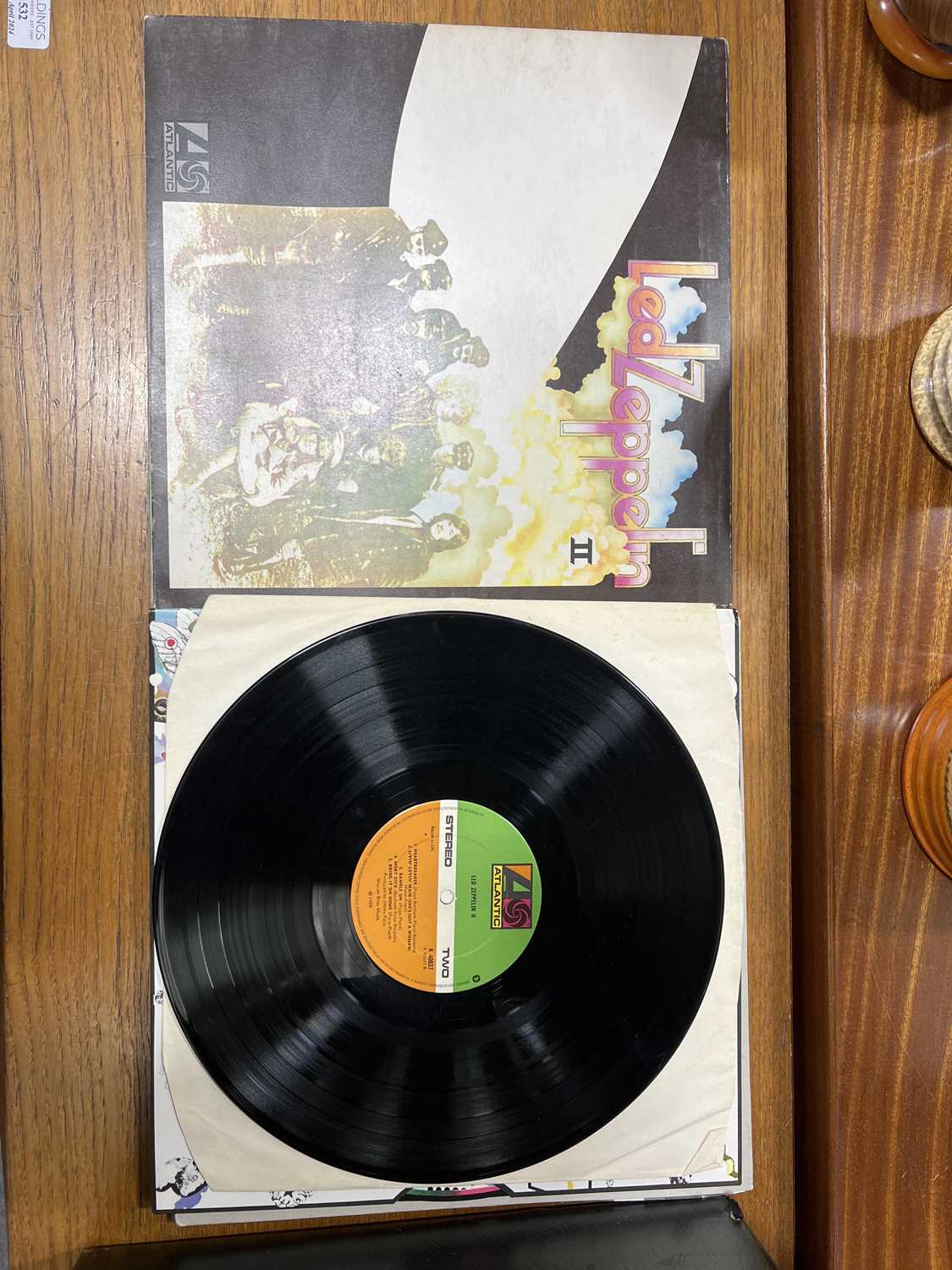 Eleven Led Zeppelin and Black Sabbath vinyl LP records - Image 2 of 6