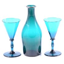 Collection of 19th century glassware,