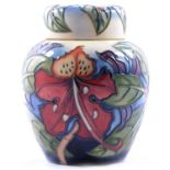 Philip Gibson for Moorcroft Pottery, a large 'Simeon' pattern ginger jar and cover
