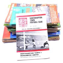 Collection of football and rugby union programmes.