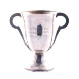 Silver trophy, The Westerby Cup, Kibworth & District Angling Society,