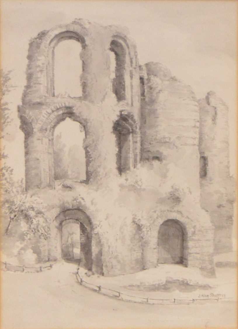 James Allen Shuffrey, Porta Nigra - Treves, and another ruin in Treves. - Image 3 of 4