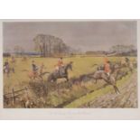 After Lionel Edwards, Hunting Countries - The Cotswold and The Waddon Chase, and other prints.