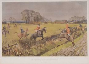 After Lionel Edwards, Hunting Countries - The Cotswold and The Waddon Chase, and other prints.