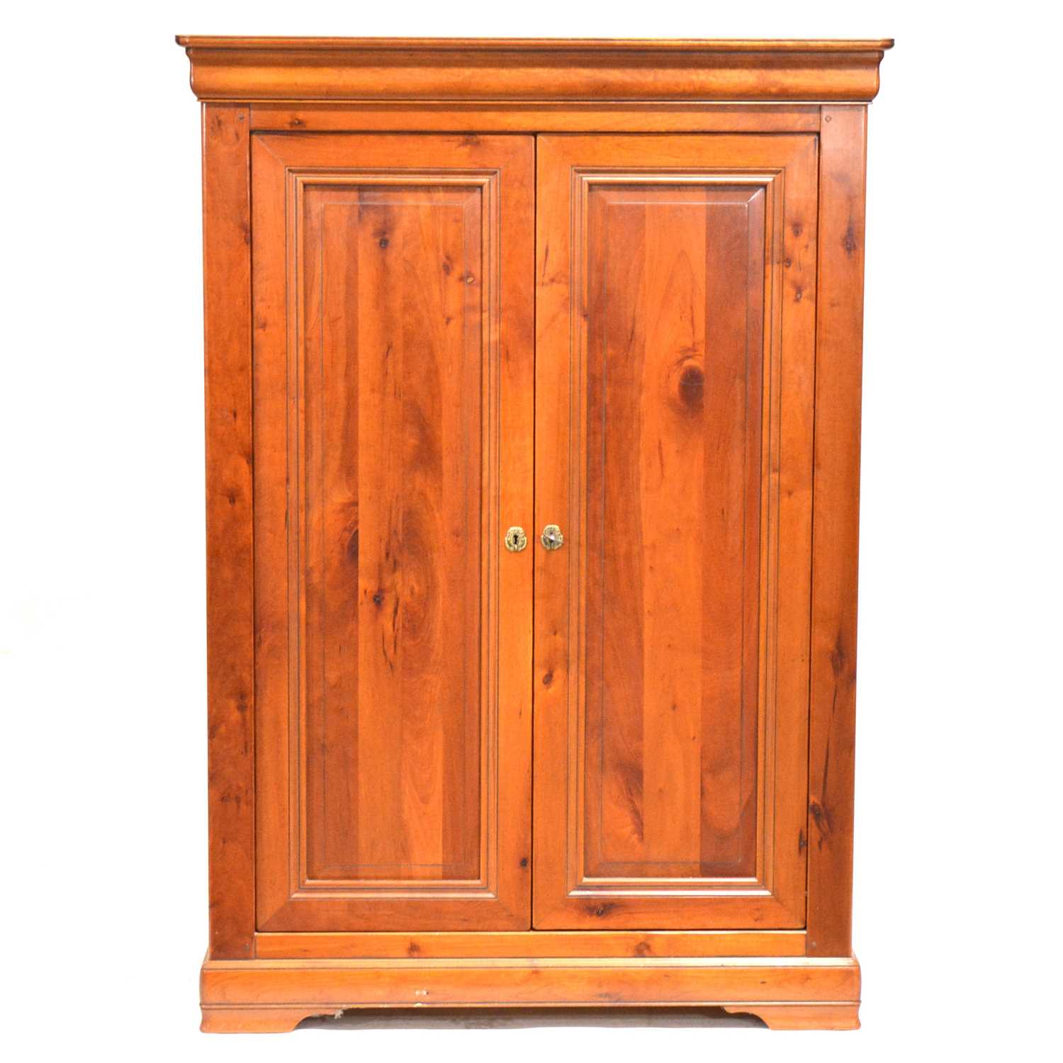 Modern cherry wood cupboard,