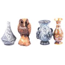 Box of assorted modern Oriental decorative ceramics