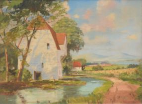 Marcus Ford, Old building by a river.