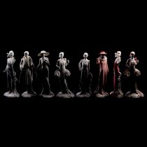Ten Royal Worcester 'The 1920s Vogue Collection' figurines