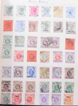 A collection of Victorian and later stamps