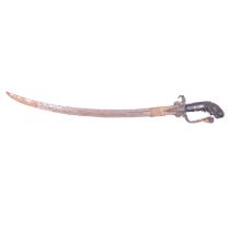 19th century Sri Lankan Kastane short sword