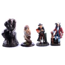 Collection of composite figurines