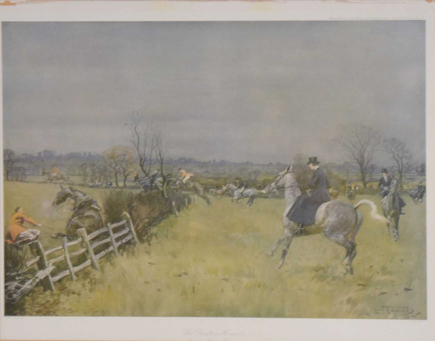 After Lionel Edwards, Hunting Countries - The Cotswold and The Waddon Chase, and other prints. - Image 7 of 14