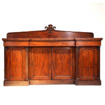 William IV mahogany sideboard,