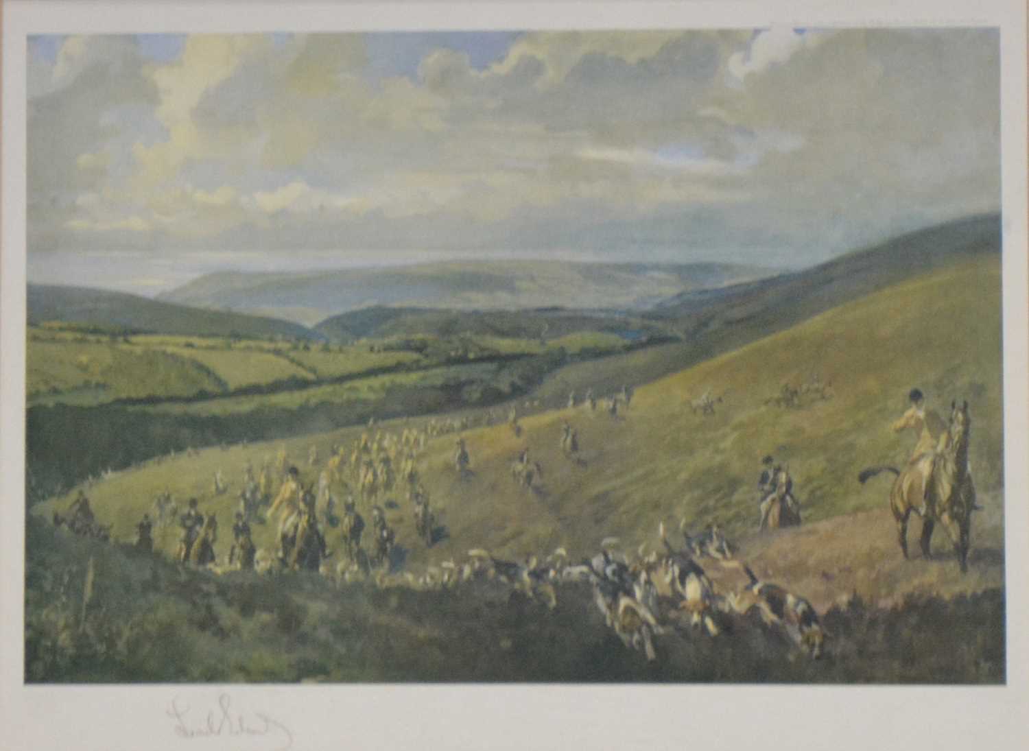 After Lionel Edwards, Hunting Countries - The Cotswold and The Waddon Chase, and other prints. - Image 3 of 14