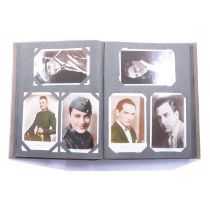 Postcard album of 1920s and 1930s film stars.