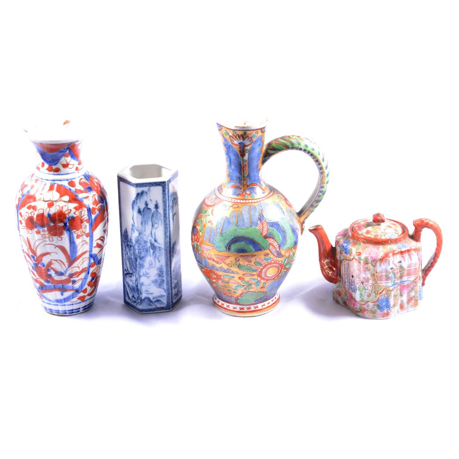 Box of assorted decorative ceramics