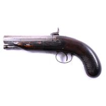 Victorian percussion pistol,