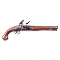 Flintlock pistol, Parkes, London,