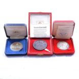 GB commemorative coins, some silver content.