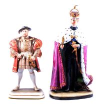 Capodimonte - King Henry VIII and Prince Charles,