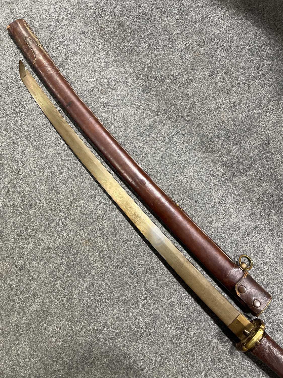 Japanese sword, WWII, - Image 2 of 10