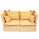 Contemporary knoll settee,