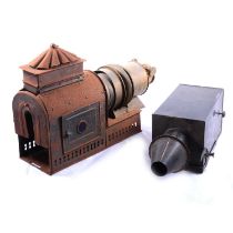 Magic Lantern Projector and a large collection of slides