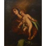 Follower of Carlo Maratta, Madonna and Child,