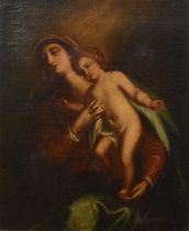 Follower of Carlo Maratta, Madonna and Child,