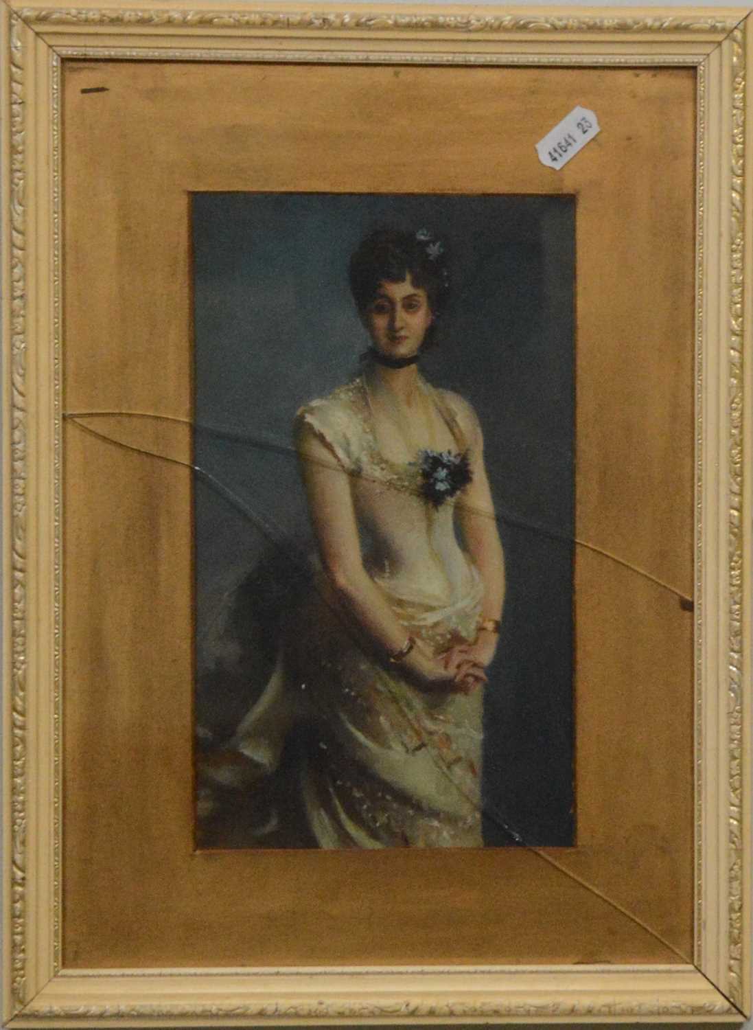 Manner of Giovanni Boldini, A young lady, - Bild 2 aus 5