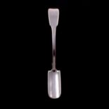 Irish silver cheese scoop,