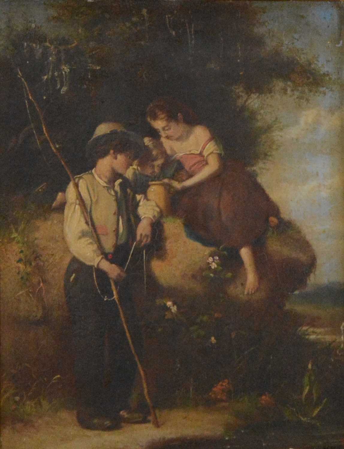 Victorian School, The First Catch,