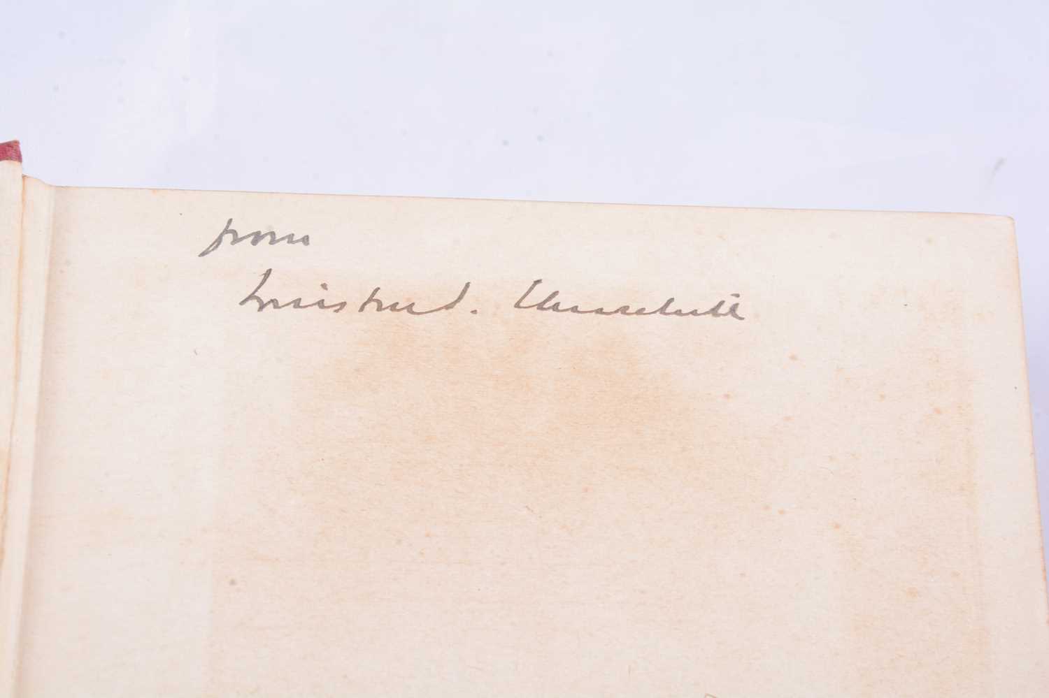 Winston Spencer Churchill, Lord Randolph Churchill, signed by Winston Churchill, - Bild 2 aus 14