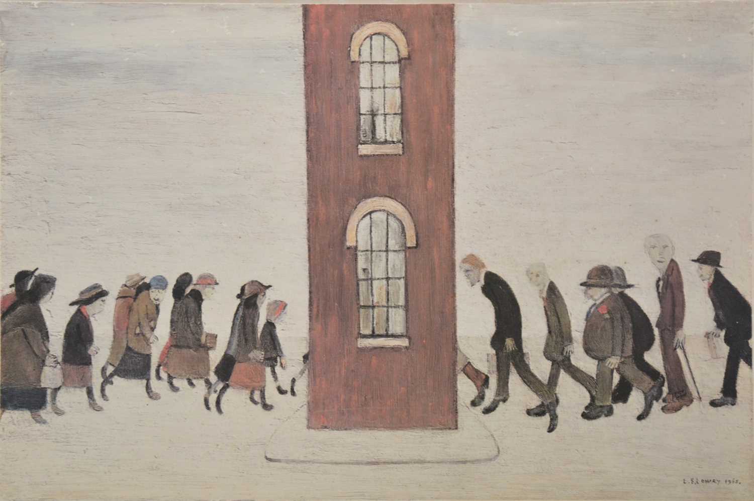 § After Laurence Stephen Lowry, The Meeting Point,