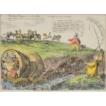 After James Gillray, The State Waggoner and John Bull,