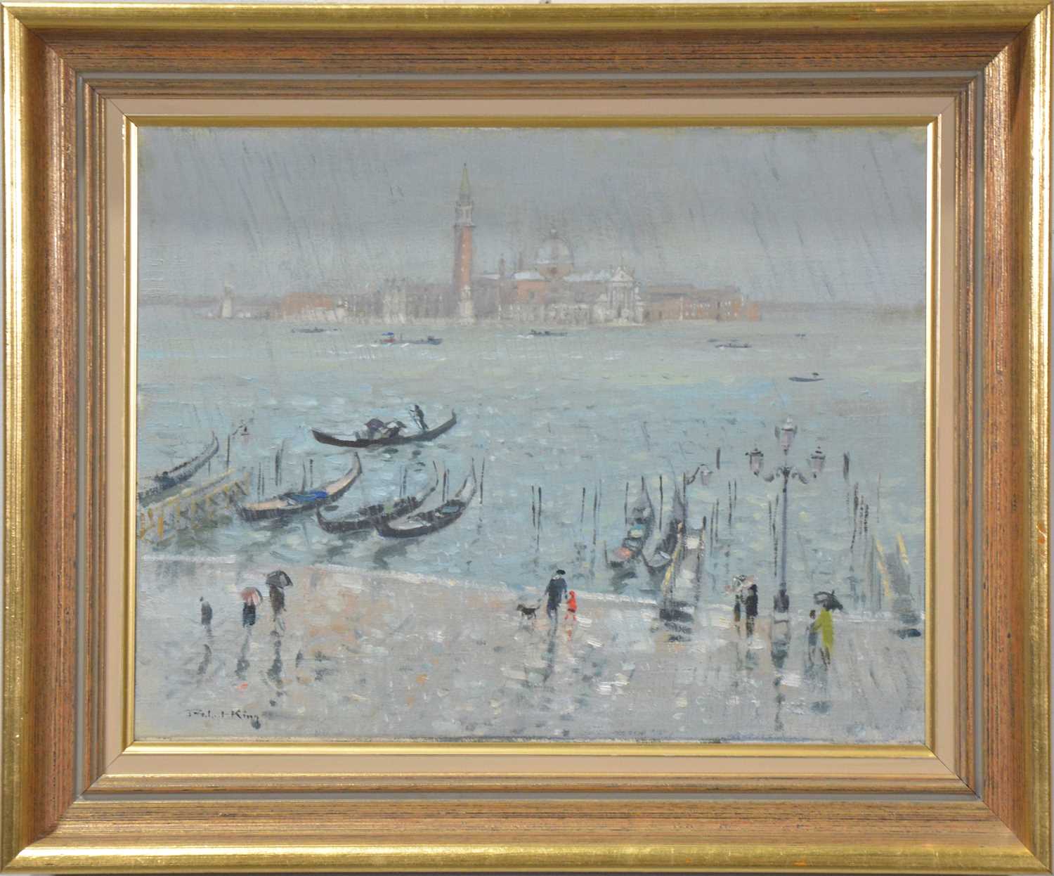 § Robert King, San Maggiore in the rain, - Bild 2 aus 2