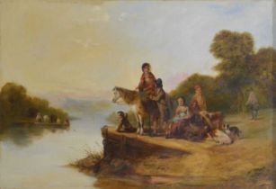 William Shayer, Waiting for the ferry,