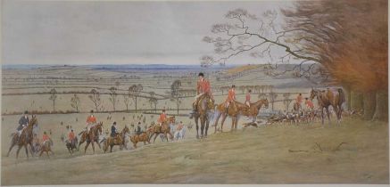 Cecil Aldin, three prints from The Hunting Countries of England,