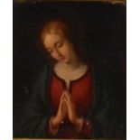 Flemish School, A Saint, in Prayer,