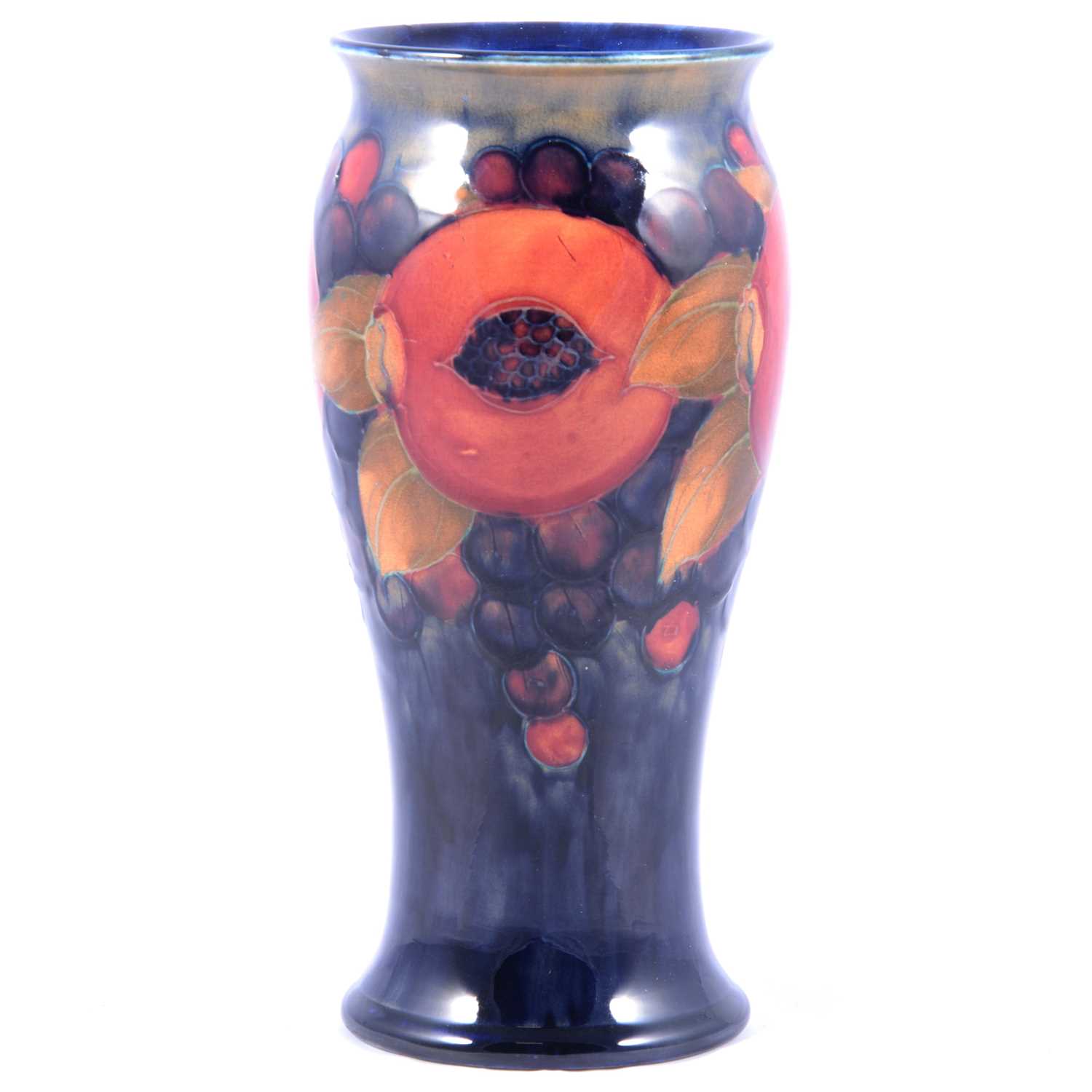 William Moorcroft for Moorcroft Pottery, a 'Pomegranate' design vase, circa 1920