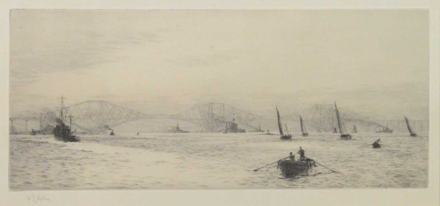 William Lionel Wyllie, Forth Bridge,