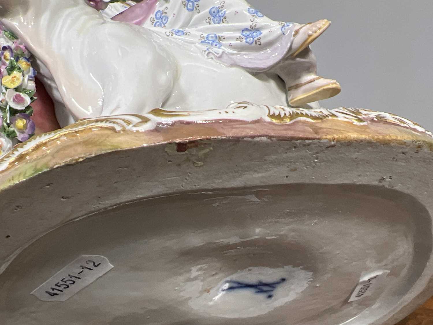 Meissen porcelain model, - Image 9 of 9
