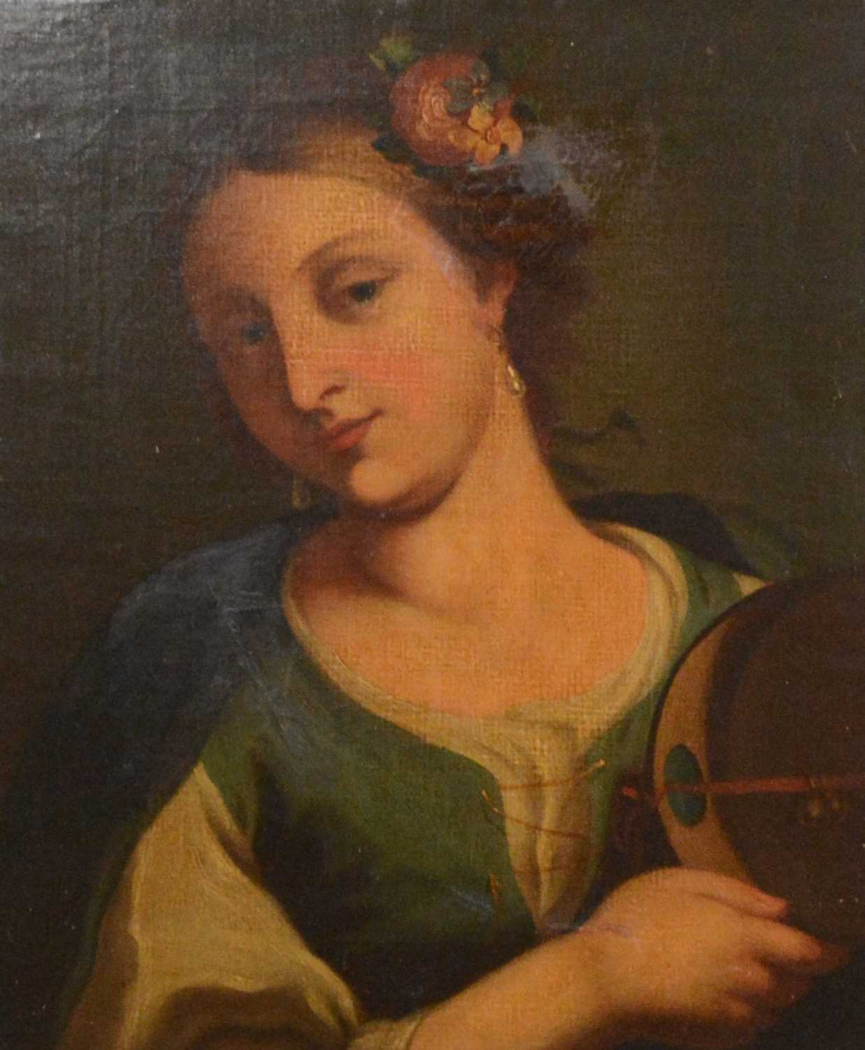 Follower of Sassoferratto, Woman with a tambourine,