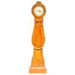 Swedish birch longcase clock,