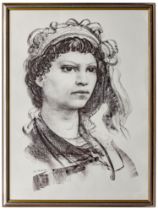 Pietro Annigoni (1910 - 1988) Ritratto femminile