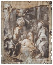 Federico Barocci (1535 - 1612) , ambito di, Sacra Famiglia