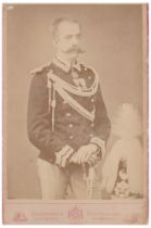 Luigi Montabone (.... - 1877) Umberto I di Savoia (Torino 1844 - Monza 1900) Ritratto fotografico,