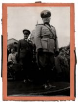 [Benito Mussolini (Dovia di Predappio 1883 - Giulino di Mezzegra 1945)] Fascismo Istantanea